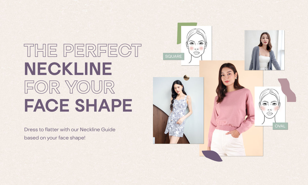 Neckline Kit shows best necklines for facial shapes