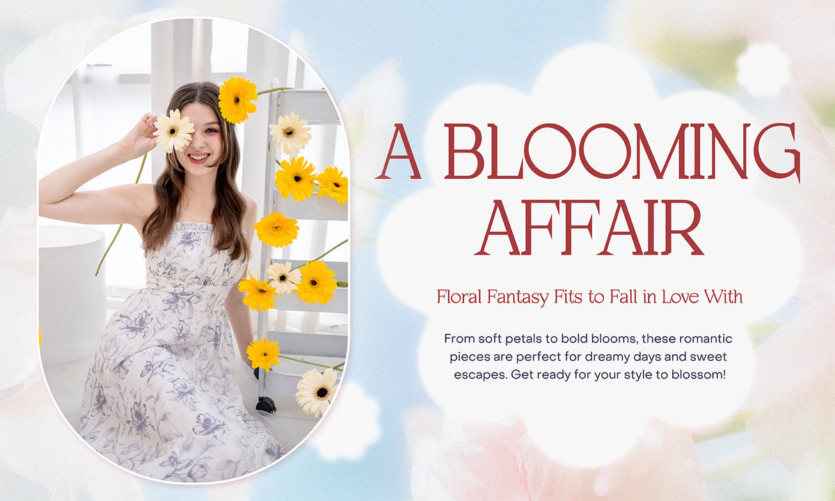 Fantasy Floral Blouse Melon