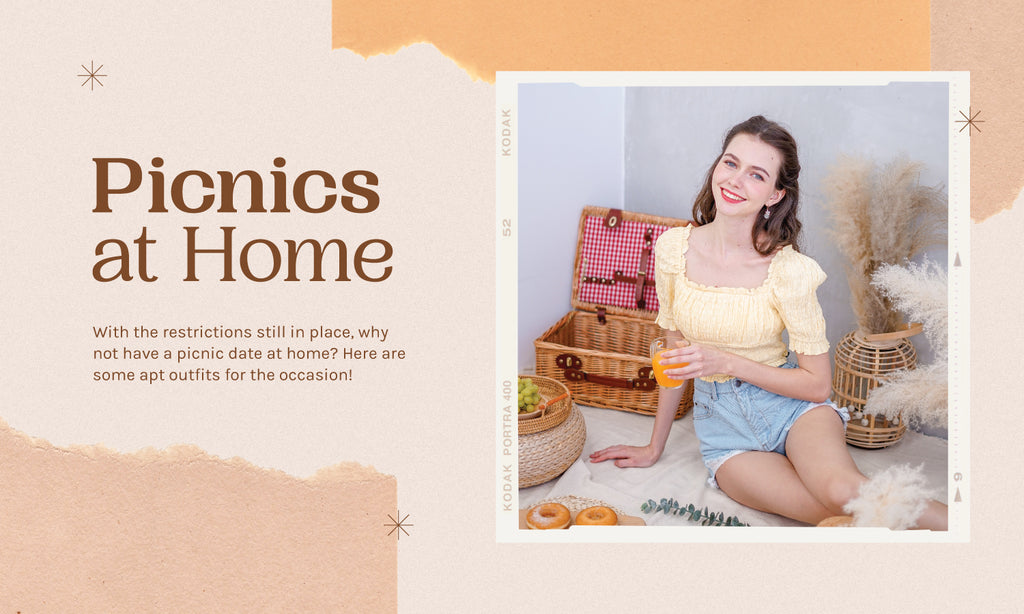 Picnics at home? Here's 5 outfits for you!