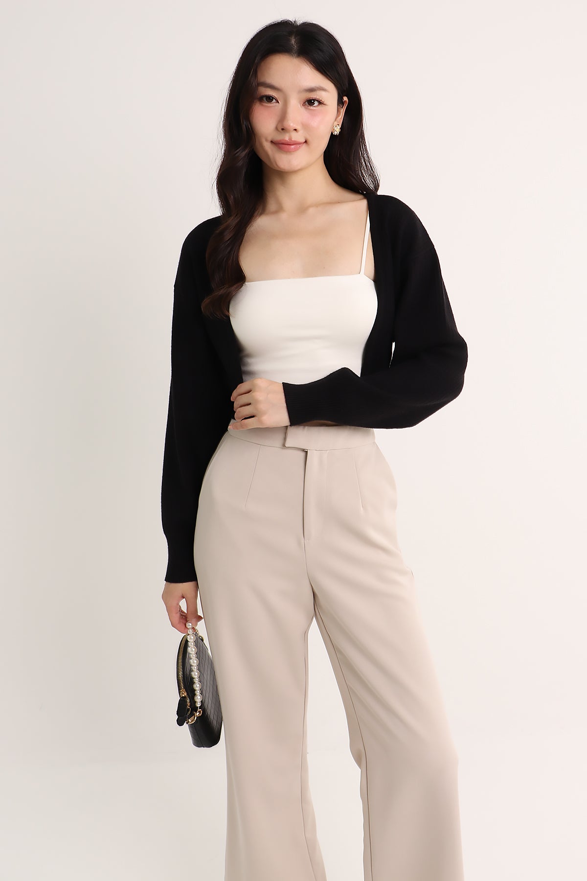 RESTOCKED**SARINA BATWING KNIT CARDIGAN IN BLACK RESTOCKED**SARINA BATWING KNIT CARDIGAN IN BLACK