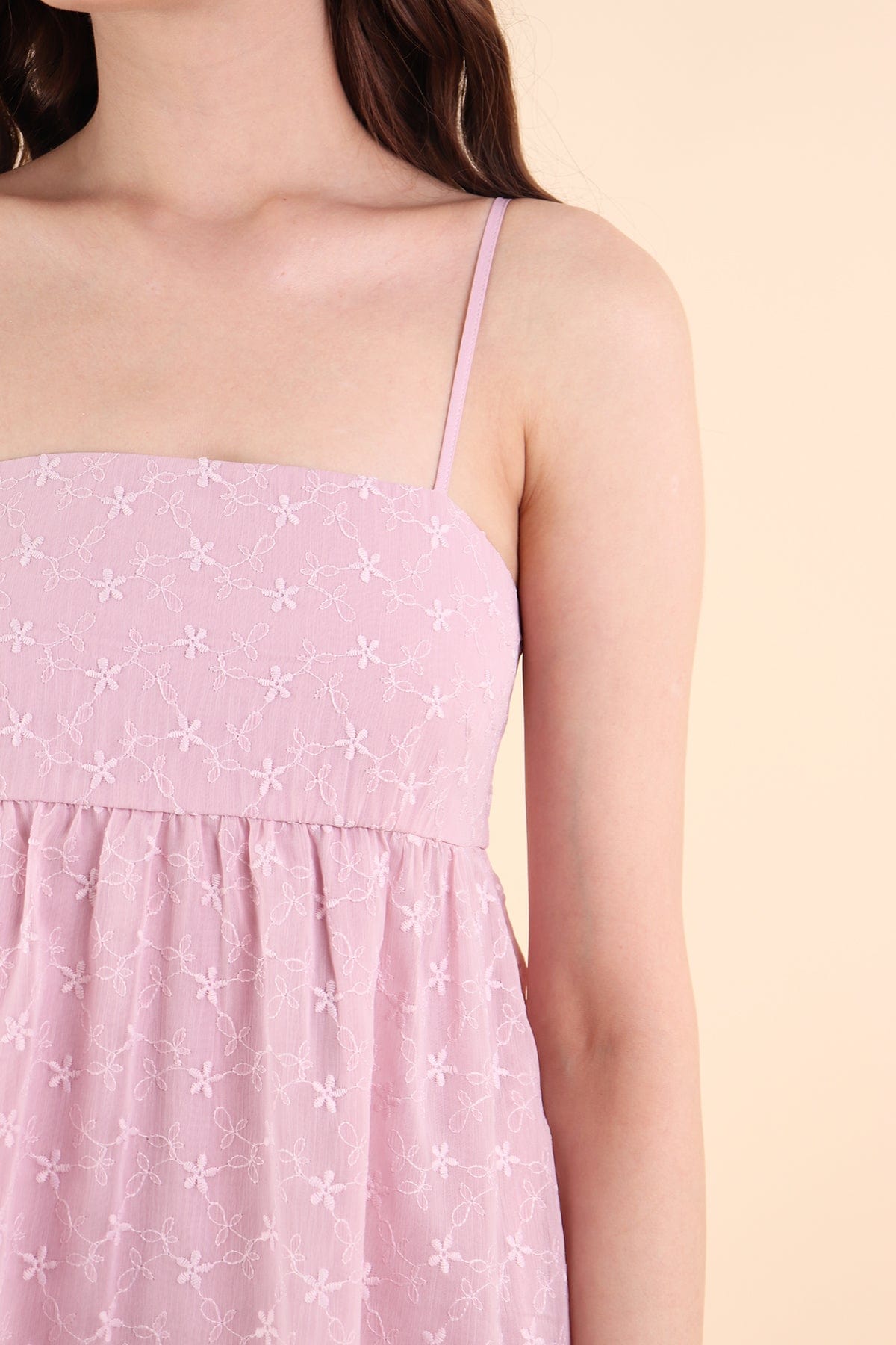 Bela & Nuni Pink Floral Dress main image 1