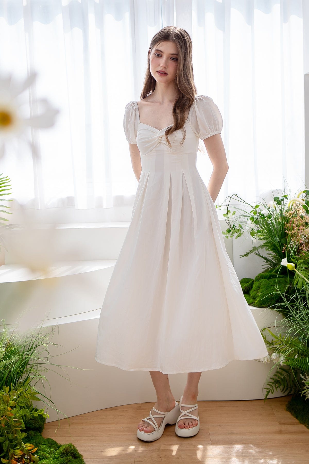 navy formal maxi dress Silvana Halterneck Panel Maxi Dress | Navy | Wedding Guest main image 1