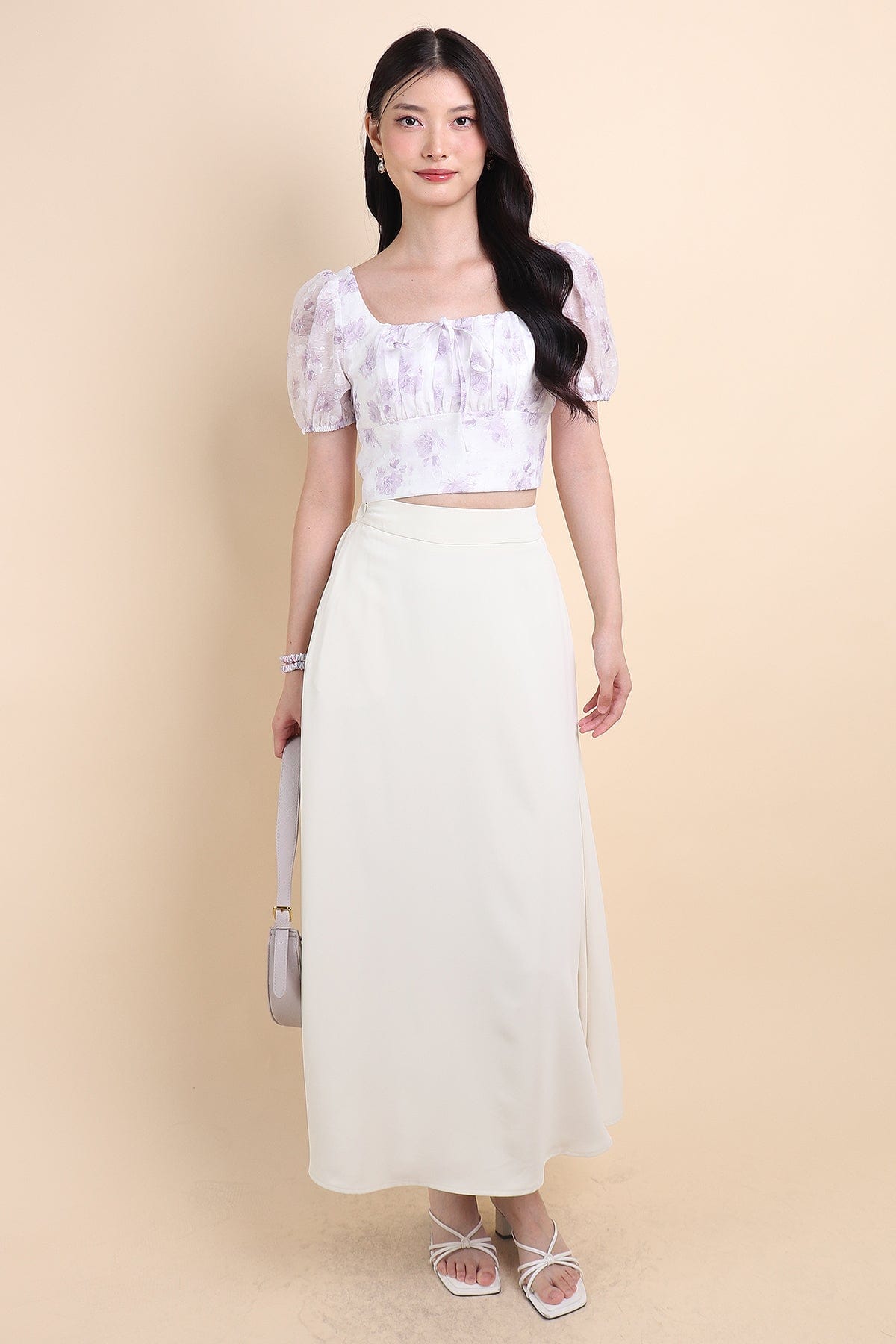 LUTIM SKIRT WOMEN EGRET
