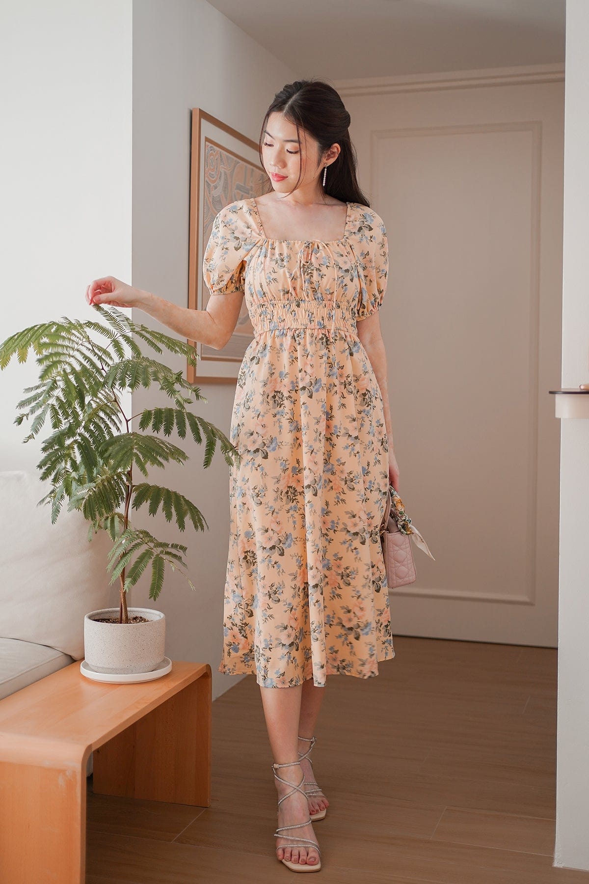 lyla midi dress LYLA FLORAL MIDI DRESS (ALL COLOURS)