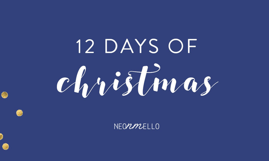 Neonmello 12 Days Christmas Giveaway 2016