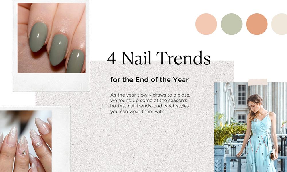 4 NAIL TRENDS SPOTTED FOR THE FESTIVE SEASON AHEAD! 💅✨