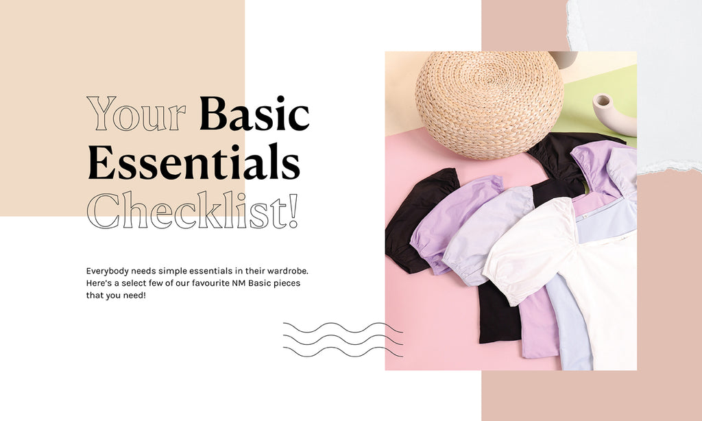Your Basic Essentials Checklist! | NEONMELLO
