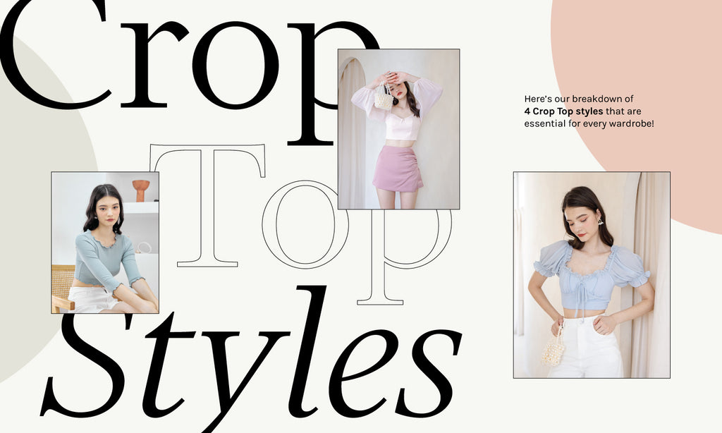 4 Crop Top Styles to Add to Your Wardrobe! 👚