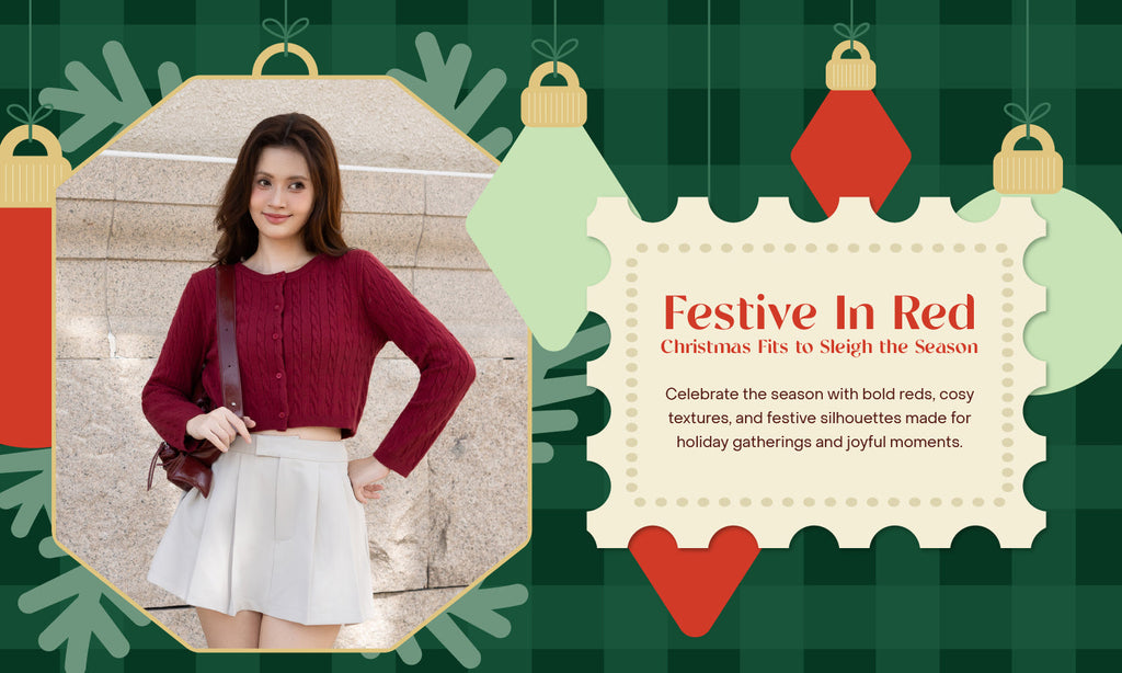 🎄 Festive in Red: Christmas Fits to Sleigh the Season