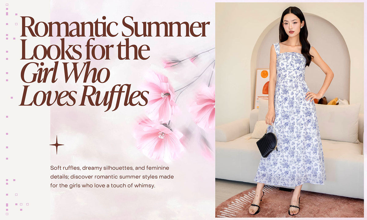 Romantic Summer Looks For The Girl Who Love Ruffles 💕⛅️ | NEONMELLO