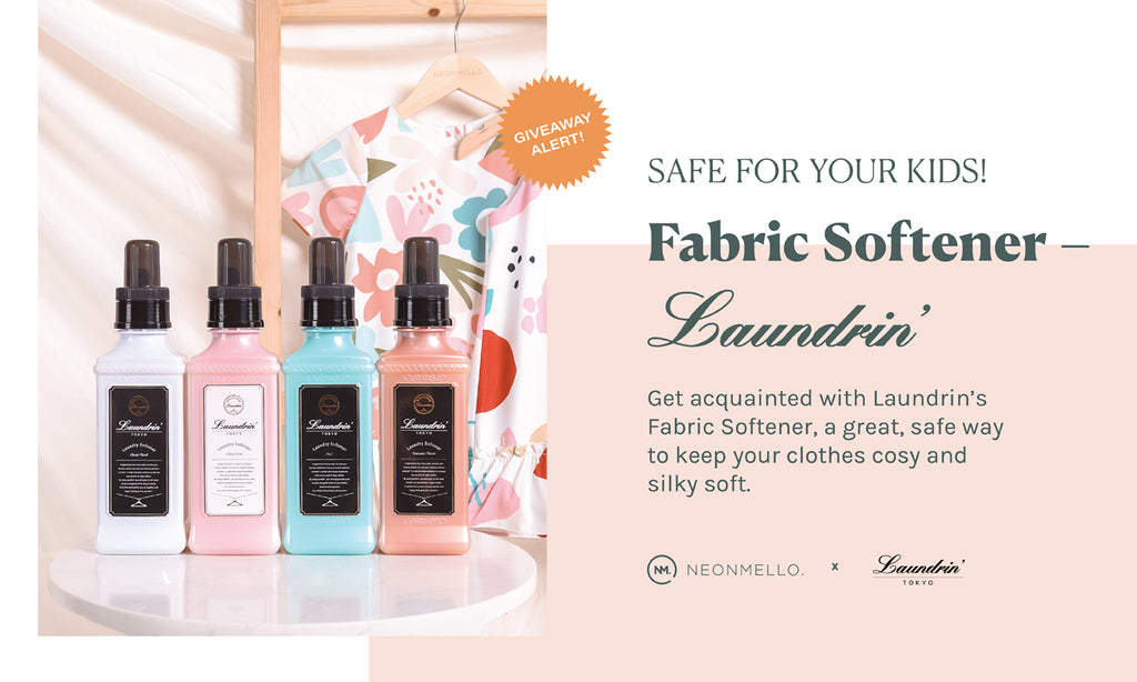 Premium Perfume Softener – Laundrin – Safe for your KIDS! + Giveaway ☆彡