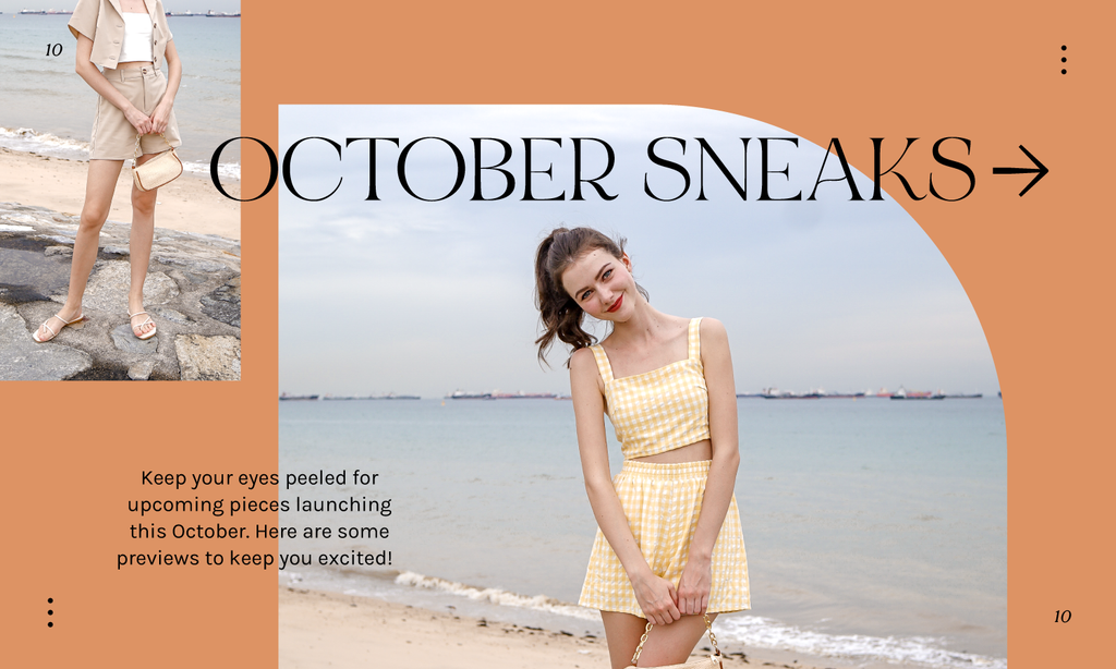 October Sneaks - What's Coming Up!
