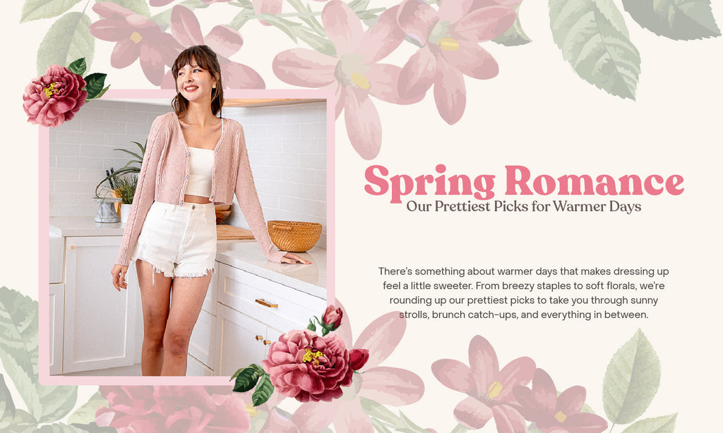 Spring Romance: Our Prettiest Picks for Warmer Days 🍃💕