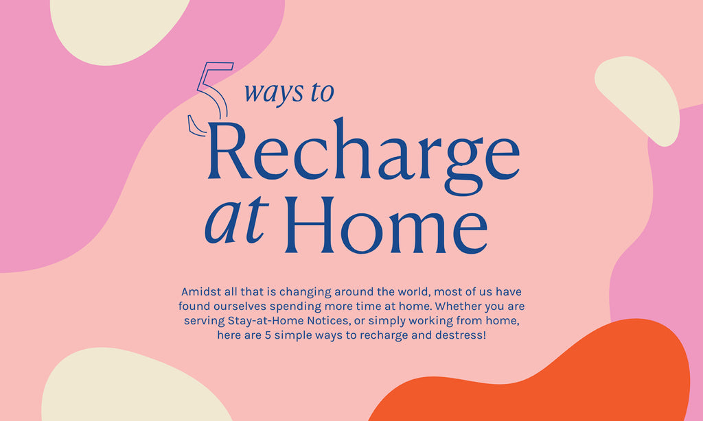 ✨ 5 Ways to Recharge at Home ✨
