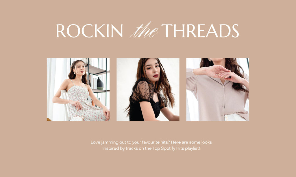 Rockin' the Threads: Outfits Inspired by SG's Top Spotify Hits 🎧 🎶