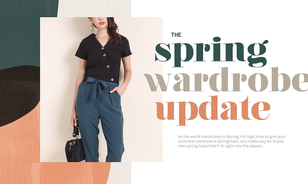 The Spring Wardrobe Update: Your Work Outfits Checked ✔