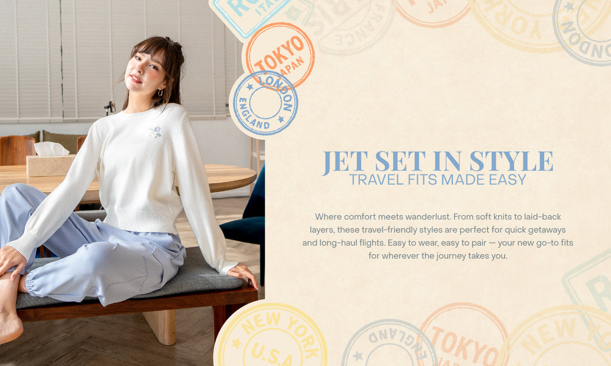 ️ Jet Set in Style: Travel Fits Made Easy