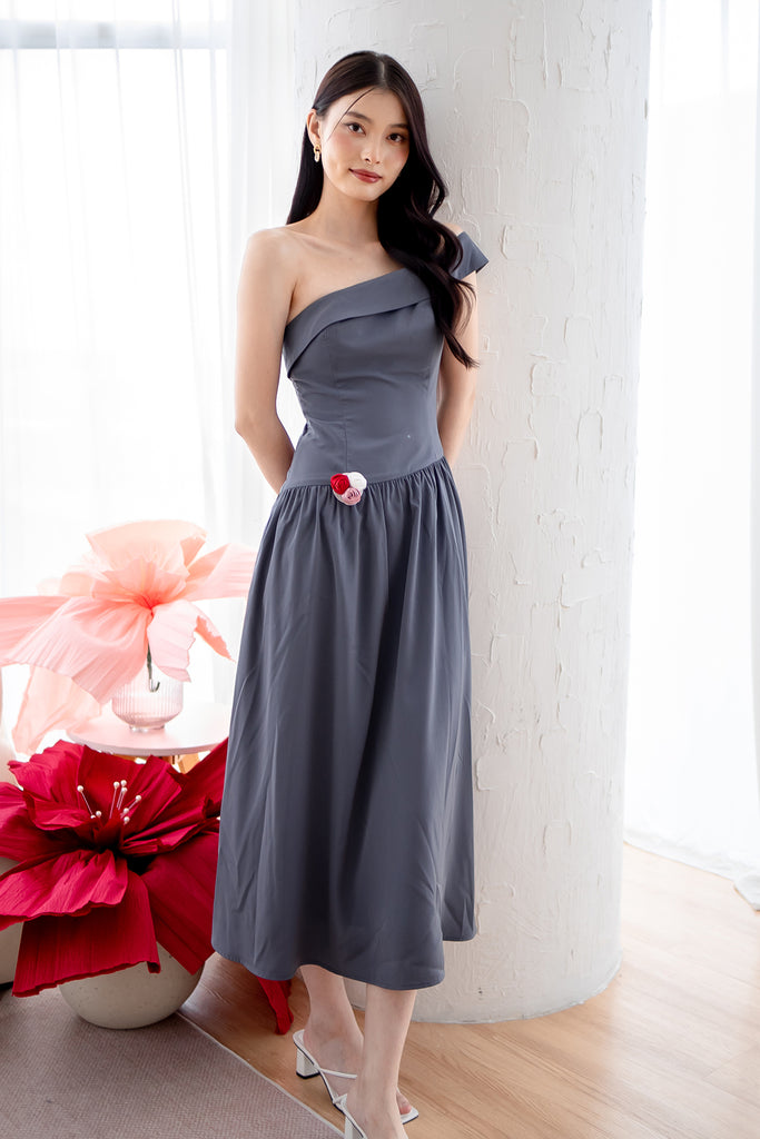 EQUINOX PADDED TOGA MAXI DRESS (ALL COLOURS) | NEONMELLO EQUINOX PADDED TOGA MAXI DRESS (ALL COLOURS) | NEONMELLO
