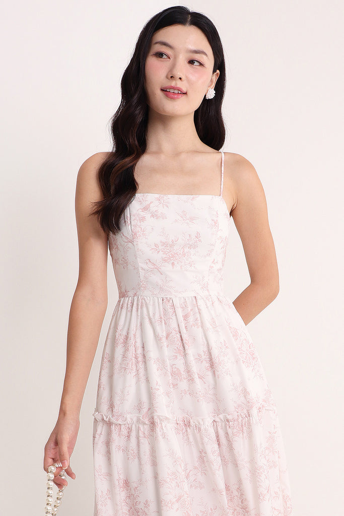slim fit dress slacks Enchanted Meadow Toile Dress – ModCloth