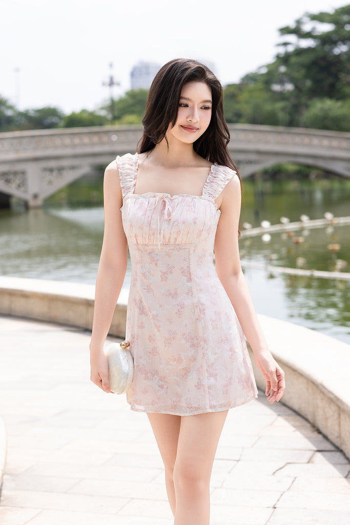 pink scrunchie dress Marlene Scrunchie: Pink Scrunchie for Brunch