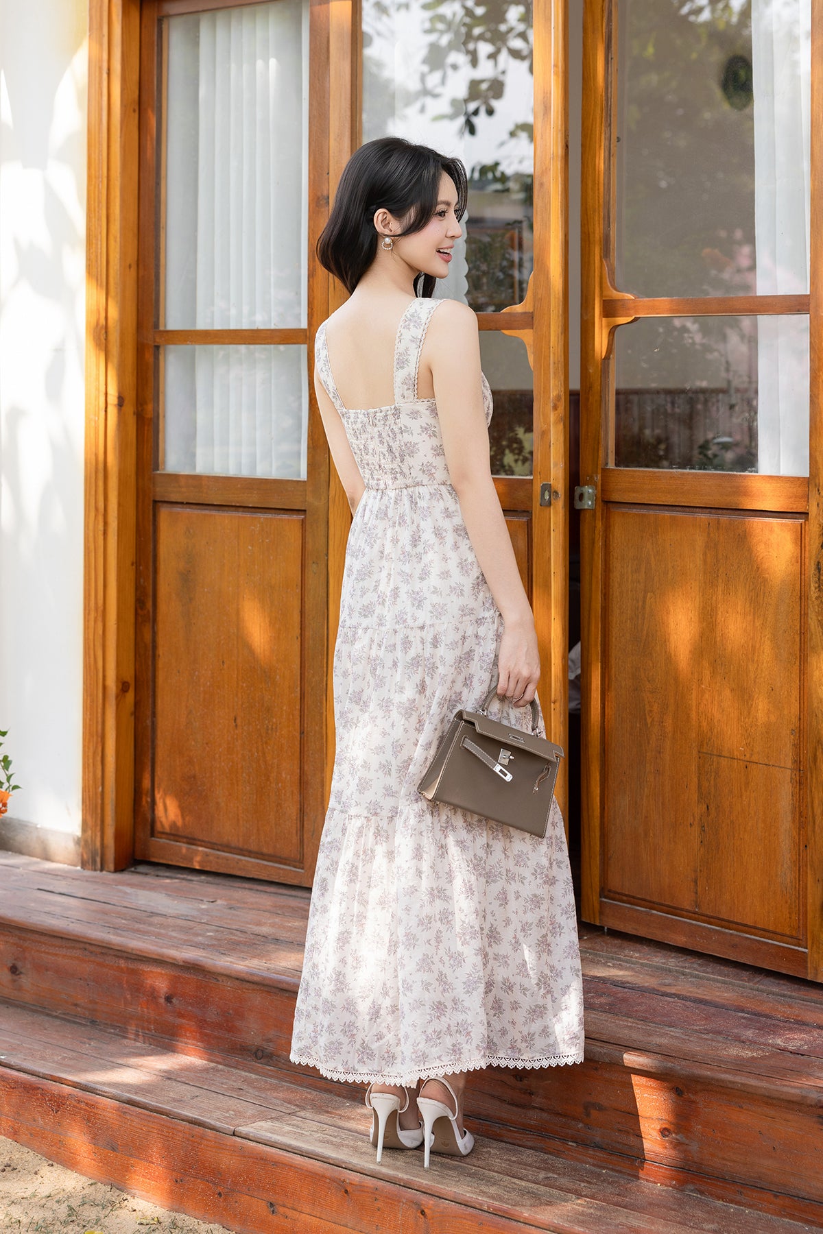VELORA FLORAL MAXI DRESS IN PINK | NEONMELLO