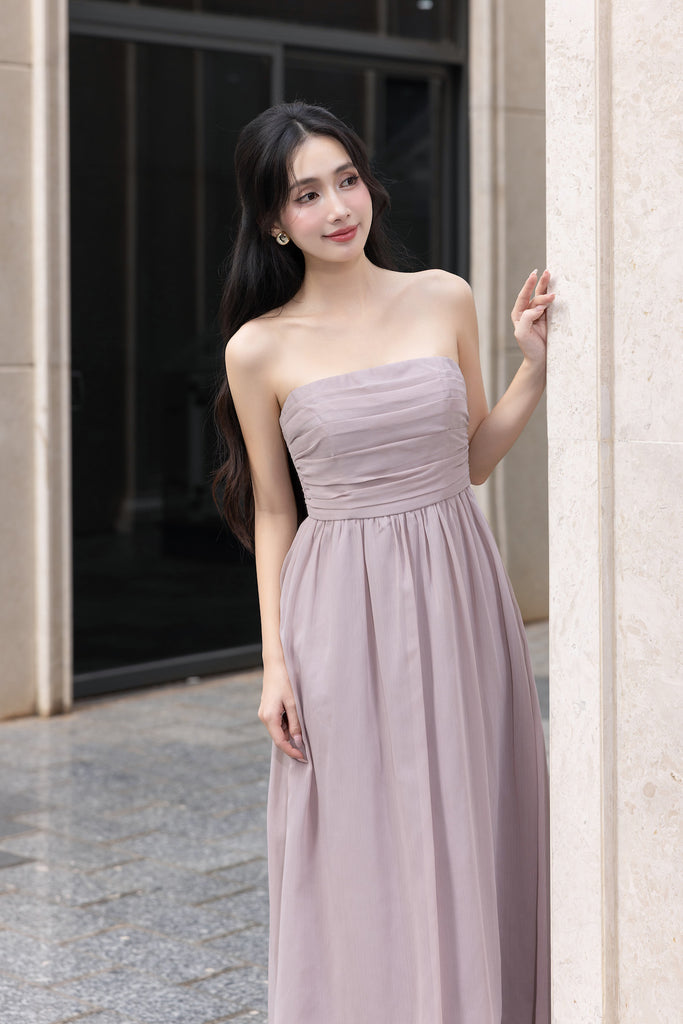 GLORIANA TUBE MAXI DRESS IN LILAC | NEONMELLO GLORIANA TUBE MAXI DRESS IN LILAC | NEONMELLO