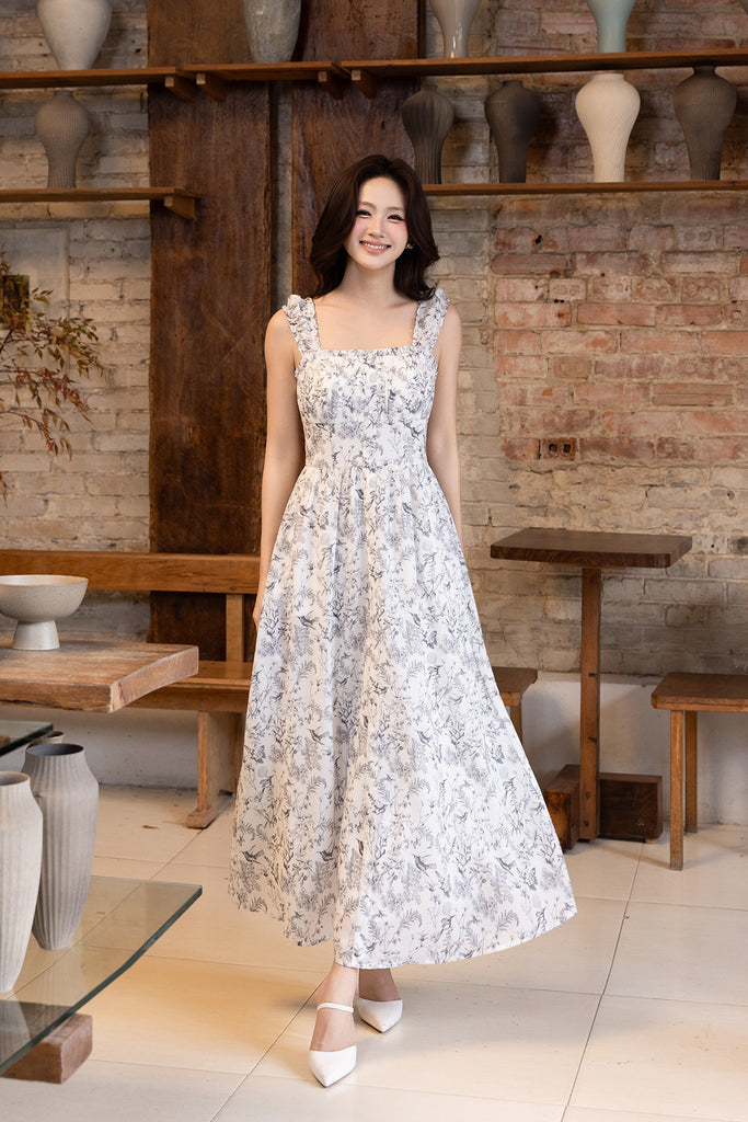 SOLEA TOILE MAXI IN GREY