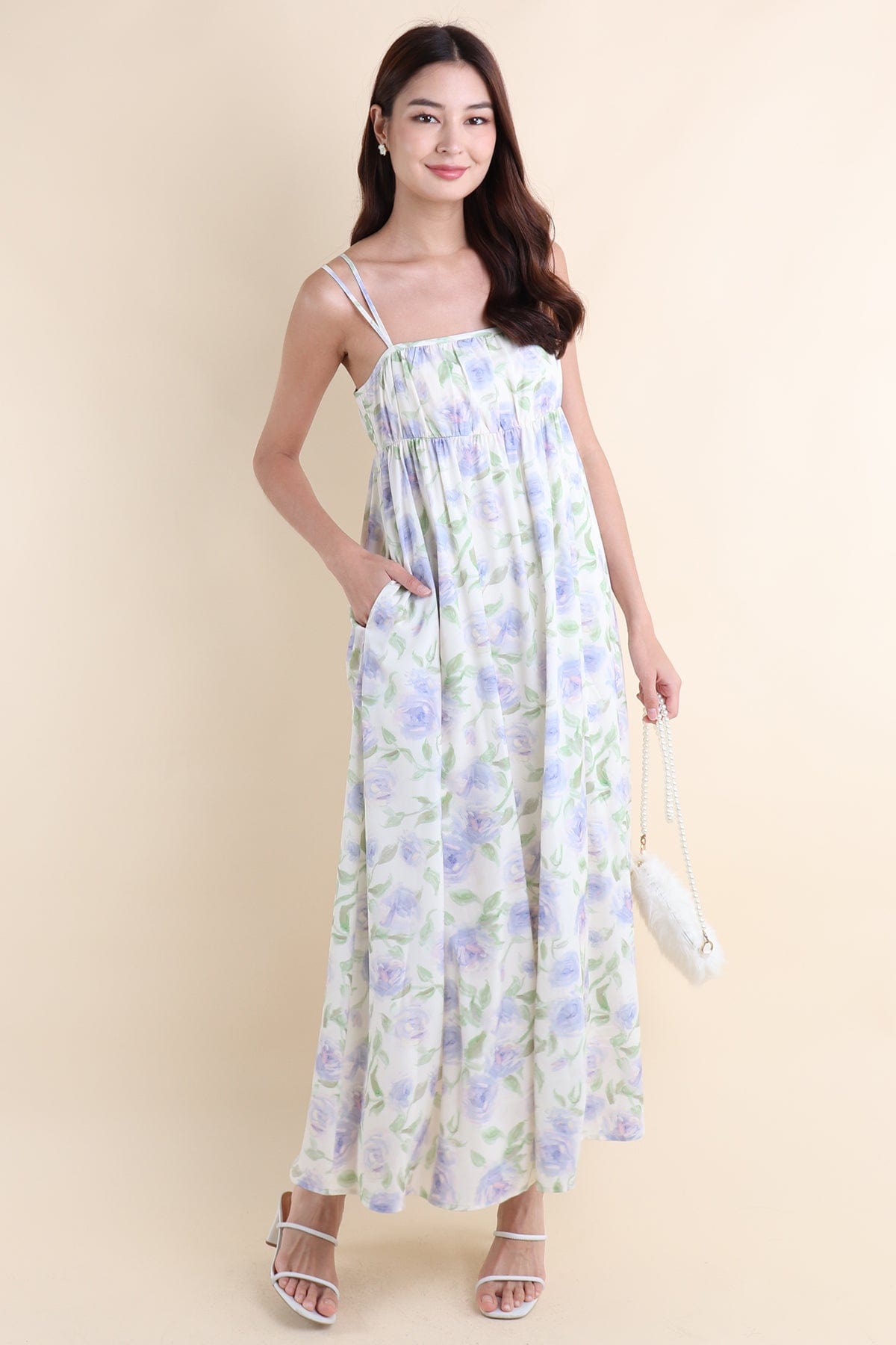 everleigh maxi dress The Everleigh Color Block Stripe Maxi Dress