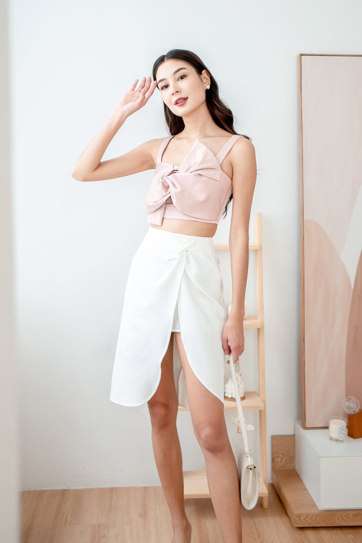 LONDON RIBBON ASYMMETRICAL TOP (ALL COLOURS) | NEONMELLO