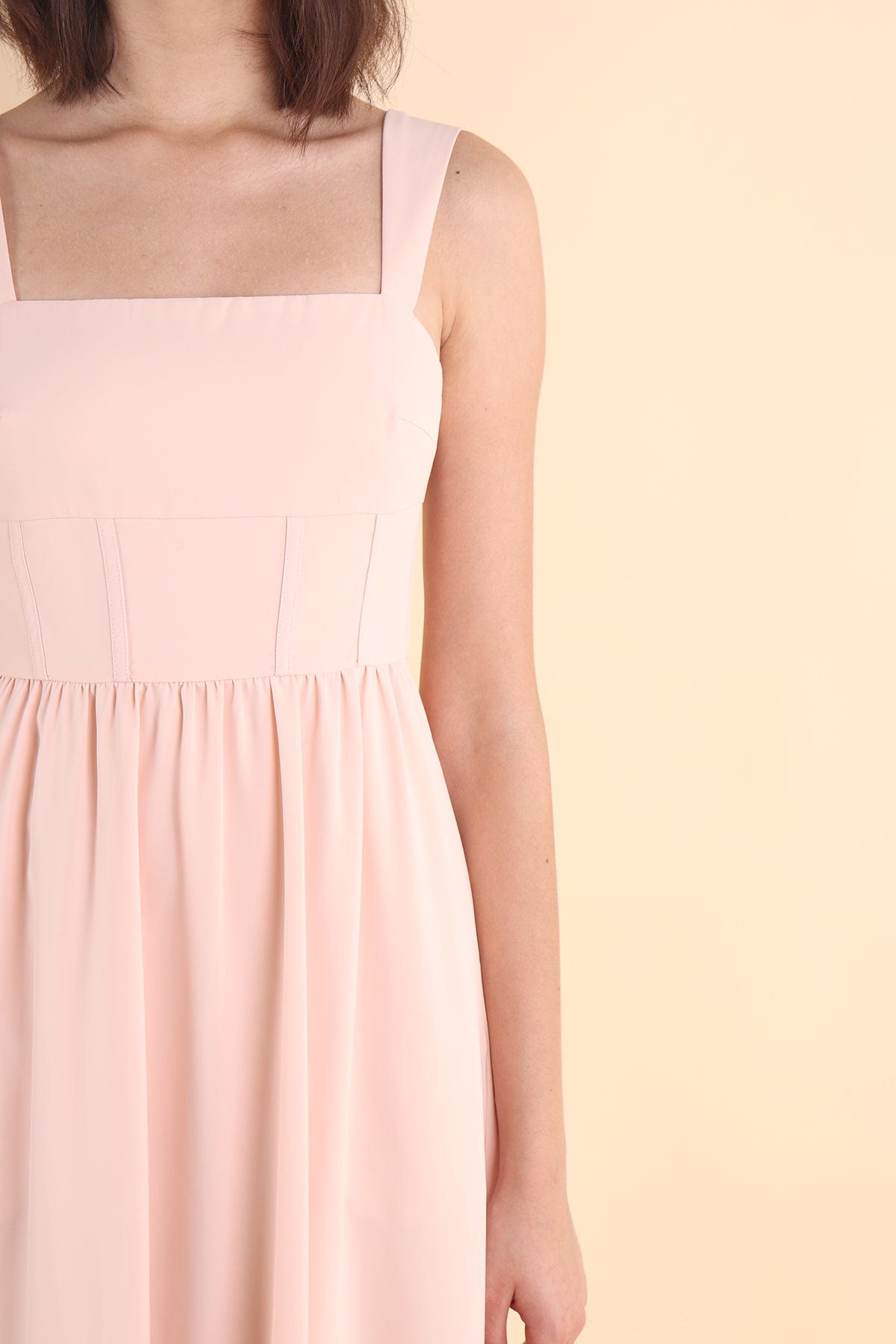 OASIS BUSTIER DRESS IN PINK | NEONMELLO