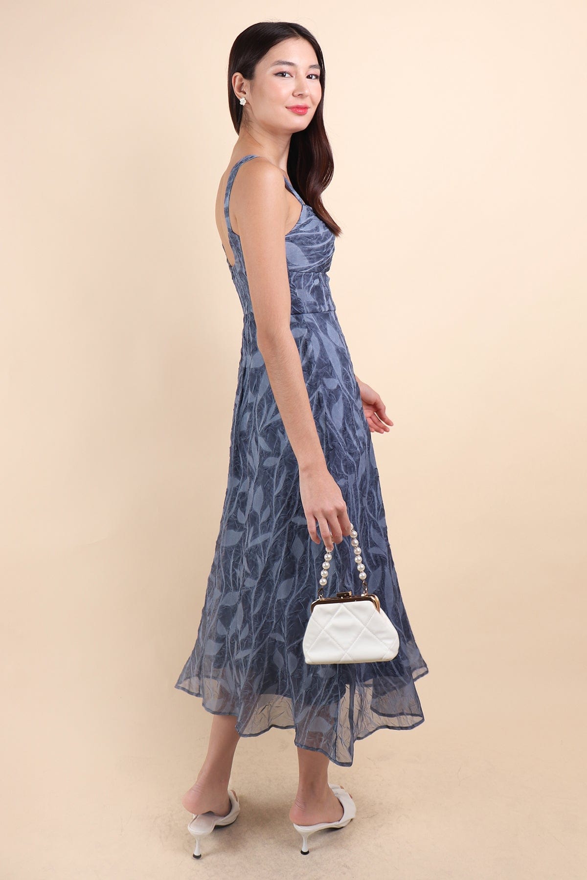 knee length dresses for ladies Jessa Maxi Dress Xs / Night Bloom main image 1