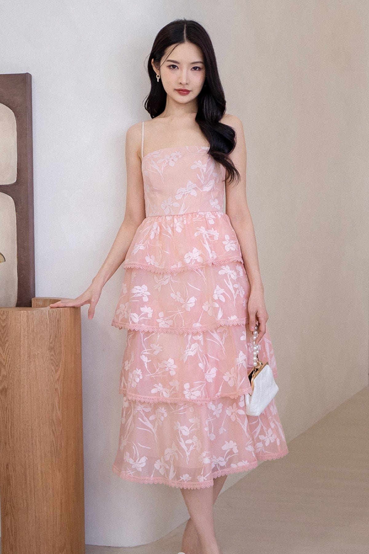 embossed maxi dress SPRING DE AMOUR EMBOSSED MAXI DRESS (ALL COLOURS)