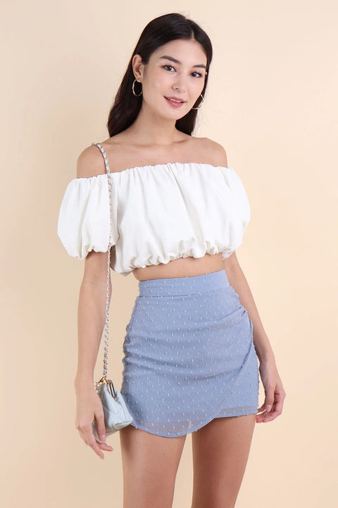 専用【完売】アパルトモン★Off shoulder Top★ Kimchi Blue Lily Ruched Foldover Off-The-Shoulder Knit Top | Urban