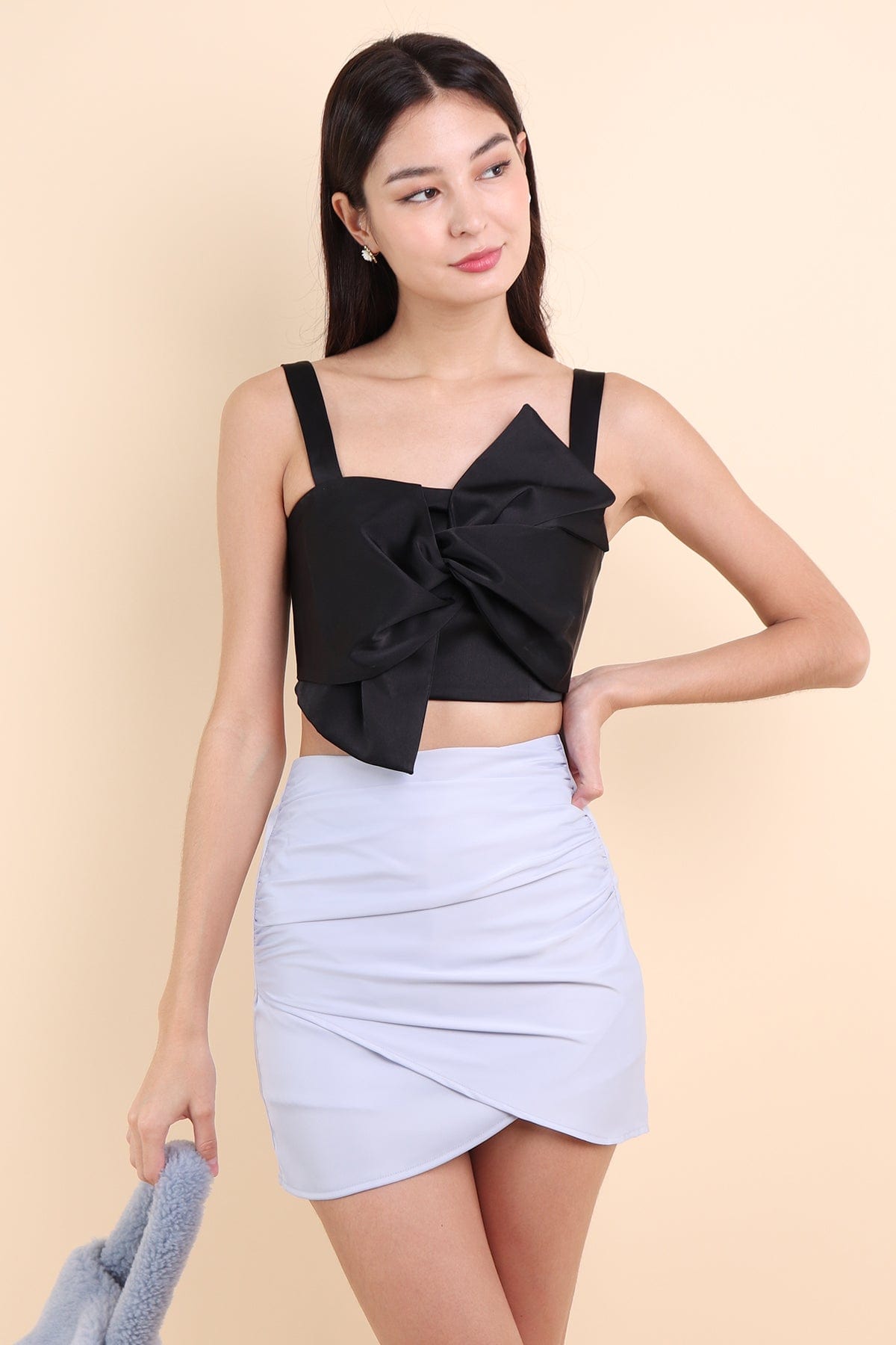 LONDON RIBBON ASYMMETRICAL TOP (ALL COLOURS) | NEONMELLO